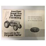 2 Ferguson Tractor and Implements Brochures