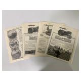 4 Tractor Magazine Ads Sandusky, Cleveland