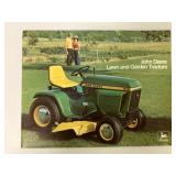 John Deere Lawn and Garden Tractors Brochure