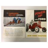 2 Ford Tractor Brochures