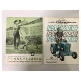 2 Pennsylvania Panzer Mower Brochures