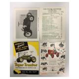 Lot of 4 Tiger Tractor and Earthmaster Adv. Pcs.