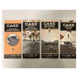 4 Case Plow Brochures