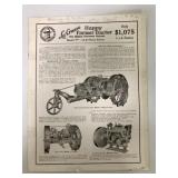 La Crosse Happy Farmer Tractor Brochure