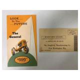 The GeneralTractorBrochure&SimplicityPostcard