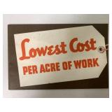 Case "Lowest Cost Per Acre of Work" Brochure