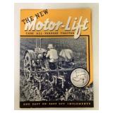 Case Motor-Lift Tractor Brochure