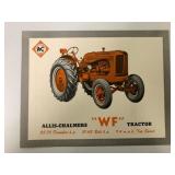 Allis Chalmers WF Tractor Single Sheet