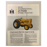 International 2706 Wheel Tractor Brochure