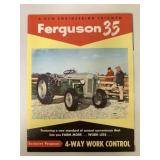 Ferguson 35 Tractor Fold-Out Brochure