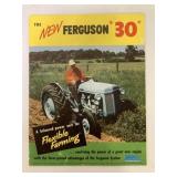 The New Ferguson "30" Fold Out Brochure