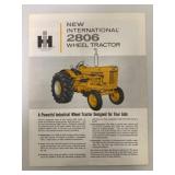 IH 2806 Wheel Tractor Brochure