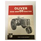 Oliver Row Crop 66 Tractor Brochure