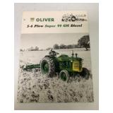 Oliver 5-6 Plow Super 99 GM Diesel Brochure