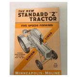 Minneapolis-Moline Standard Z Tractor Brochure
