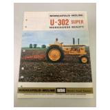 Minneapolis-Moline U-302 Tractor Brochure