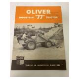 Oliver 77 Industrial Tractor Brochure