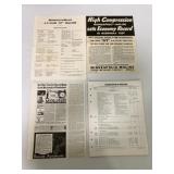4 pcs-MM Brochure/Spec Sheet/Catalog info/Ad