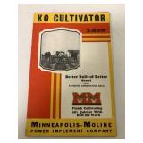 Minneapolis-Moline KO Cultivator Brochure