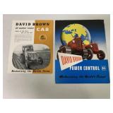 (2) David Brown Tractor Brochures