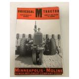 Minneapolis-Moline Universal M Tractor Brochure