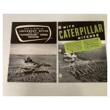 (2) Caterpillar Brochures