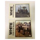 (2) White 2-30/2-35/2-105/2-85 Brochures