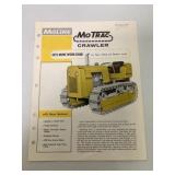 Minneapolis-Moline MoTrac Tractor Brochure