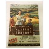 1947 Minneapolis-Moline Catalog/Calendar