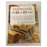 CAT D4 & D2 Tractors Brochure