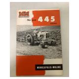 Minneapolis-Moline New 445 Tractor Brochure