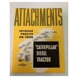 Attachments Caterpillar Diesel Tractor Brochure
