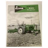 Oliver New 5-Plow 880 Tractor Brochure