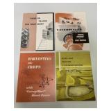 (4) Caterpillar Brochures-Ties/Crops/Soil/Fruit