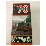 Oliver 70 Row Crop Tractor Brochure
