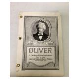 Oliver Catalog of Farm of Implements