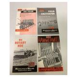 4 Minneapolis-Moline Brochures