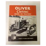 Oliver Cletrac Model HG Tractors Brochure
