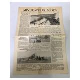 March 1929 Minneapolis News Newsletter