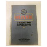 Oliver Tractor Implements Brochure