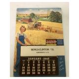 1940 Minneapolis-Moline Catalog/Calendar
