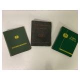 3 JD Binders, Green Line Catalog, Parts Manual