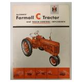 Farmall C Tractor & Implements Brochure