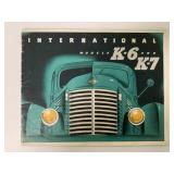 IH Models K-6 and K-7 Trucks Brochure