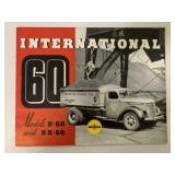 IH Models D-60 and DR-60 Trucks Brochure