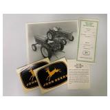 JD Photo, Decals, Service Policy, & Dealer Paper