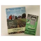 JD 1962 Weekly Record Calender & Brochure