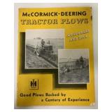 McCormick-Deering Tractor Plows Brochure