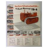 IH Diesel Crawler TD-6 Mailer Poster