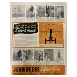 JD L-Cylinder Tractors Mailer Poster